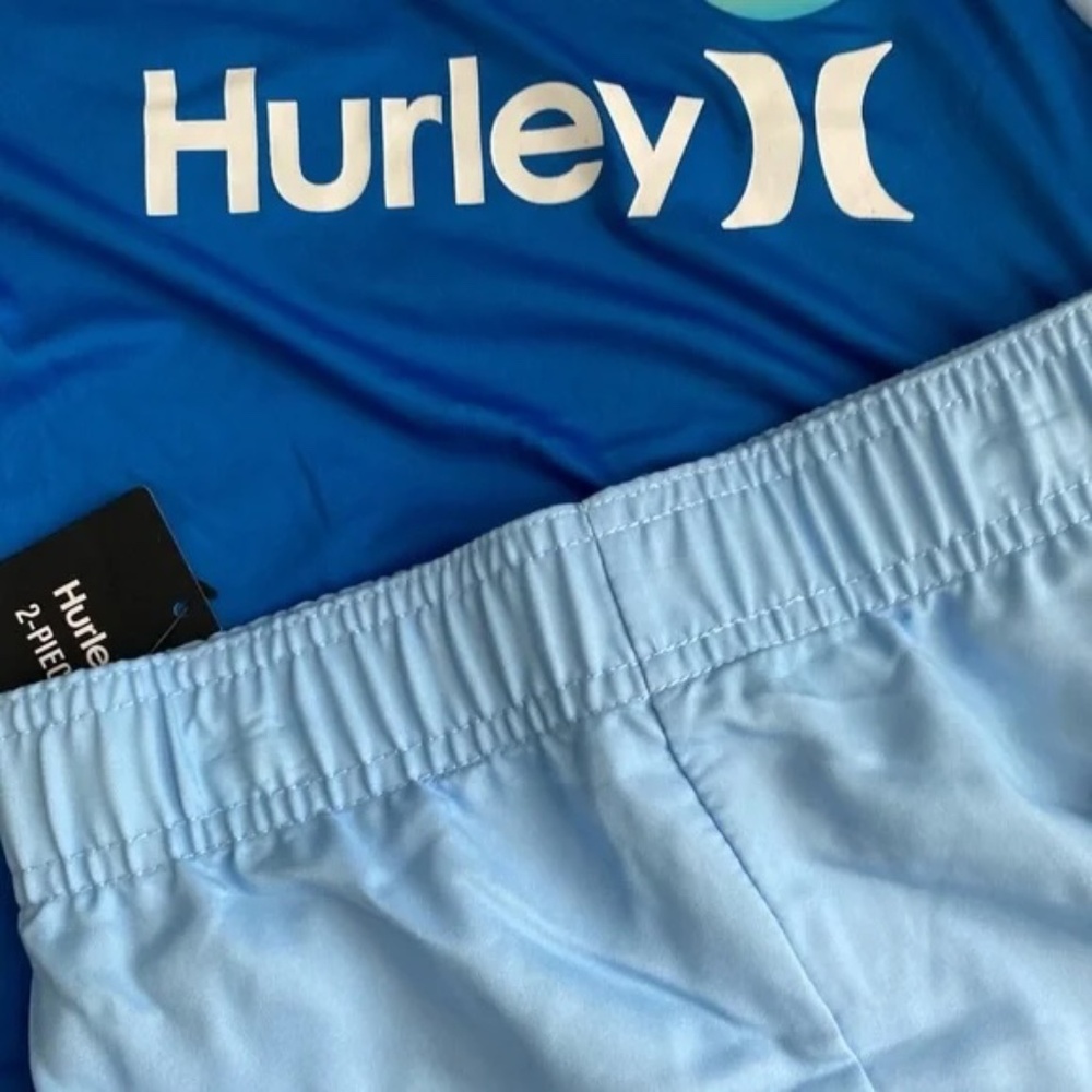 Hurley Long Sleeve short set - Picture 4 of 6